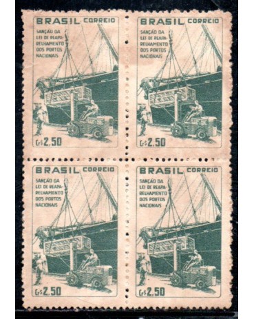 1959 C434 Sanção da Lei 3421/58 do Fundo Portuário Nacional 36.454 Novo