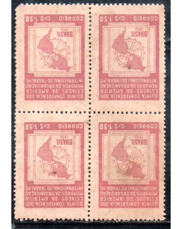 1952 5ª Conferência  dos Estados da América ,Membros da OIT - Petrópolis - RJ 36 .455 Novo