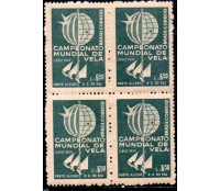 1959 C440 Campeonato Mundial de Vela,Classe Snipe, Porto Alegre - RS 36.459 Novo