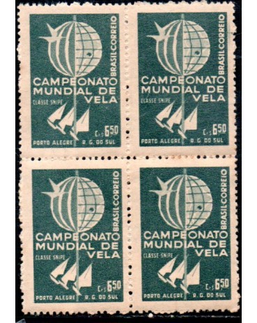1959 C440 Campeonato Mundial de Vela,Classe Snipe, Porto Alegre - RS 36.459 Novo