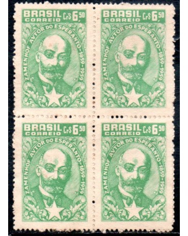 1960 C447 Centenário do Nascimento do Dr.Lázaro Zamenhof - Criador da Língua Esperanto 36.463 Novo