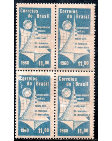 1960 C454 Campeonatos Mundiais de Voleibol 36.468 Novo