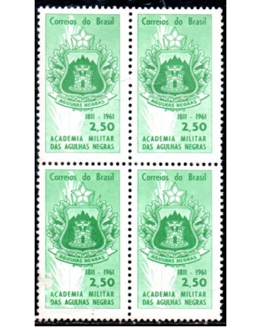 1961 C459 150Anos da Academia Militar das Agulhas Negras - RJ 36.472 Mint