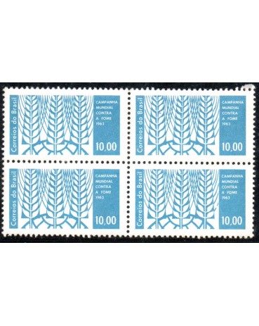 1963 C492 Campanha Mundial Contra a Fome 36.501 Mint