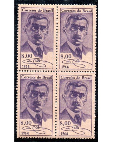 1964 C507 100 Anos do Nascimento do Escritor Henrique Maximiniano Coelho Neto 36.512 Mint