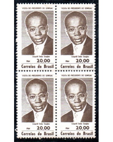 1964 C514 Visita do Presidente do Senegal Sedar Senghor 36.518 Mint
