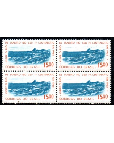 1964 C515 Propaganda do 4º Centenário da Cidade do Rio de Janeiro 36.521 mint 