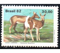 C1263 Fauna Brasileira - Veados 36.524 Mint