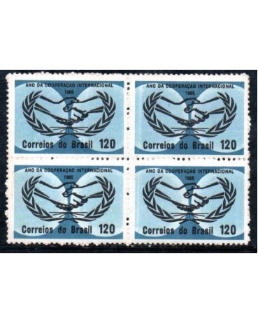1965 C535 Ano da Cooperação Internacional 36.532 Novo