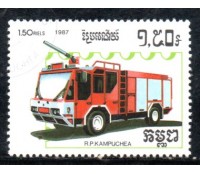 Kampuchea 1987 Carimbado 36.545