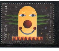2002 Portugal "Açores" Temas Circo e Europa 36.575 Carimbado