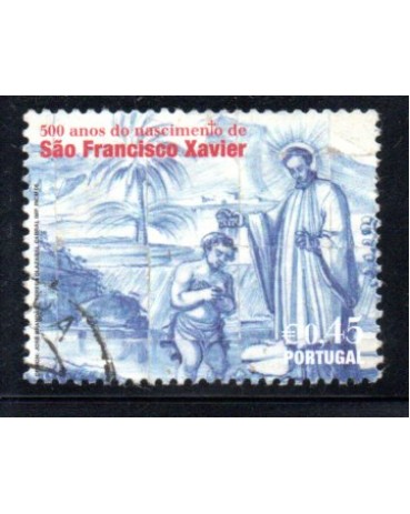 2006 Portugal 500 Anos do Nascimento de São Francisco Xavier 36.597 Carimbado