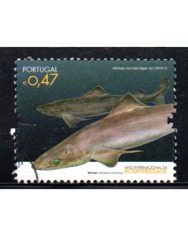 2010 Portugal Ano Internacional da Biodiversidade 36.600 Mint 0,47 euros - Carimbado