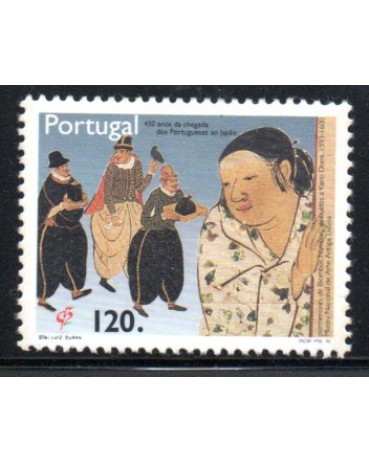 1992 Portugal 450 Anos da Chegada dos Portugueses ao Japão 36.605 Mint