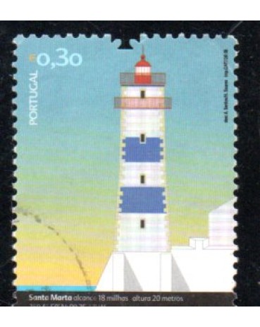 2008 Portugal - Farol 36.611 Carimbado