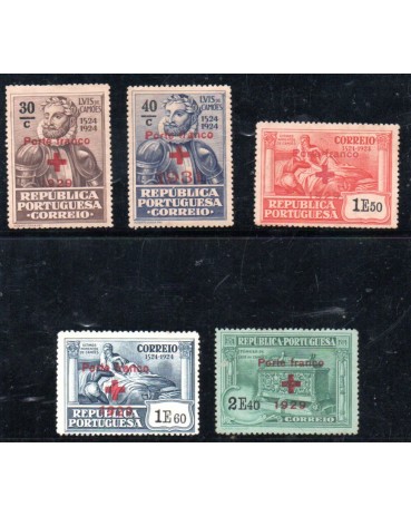 1935 Portugal Cruz Vermelha 36.615 Novos