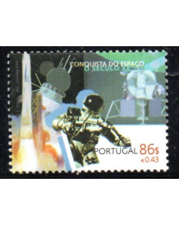 2000 Portugal -  Conquista do Espaço 36.617 Mint