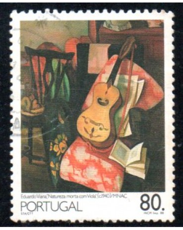 1988 Portugal - Pintura 36.624 Carimbado