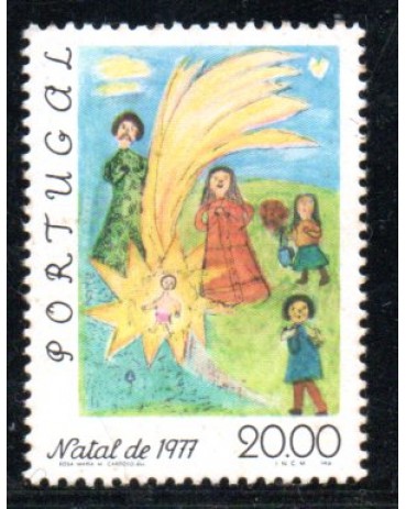 1977 Portugal - Natal 36.626 Novo com Goma