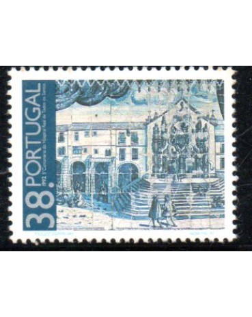 1992 Portugal 5º Centenário do ospital Real de Todos os Santos 36.636 Mint