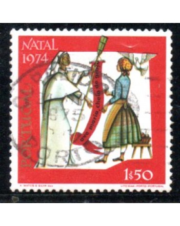 1974 Portugal - Natal 36.640 Carimbado