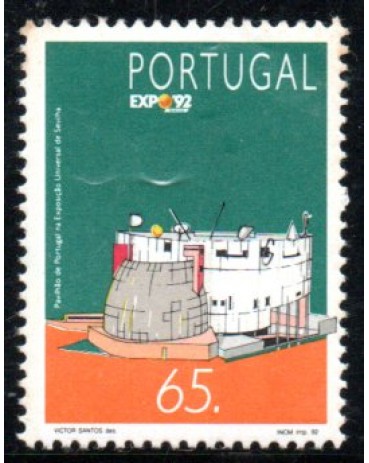 1992 Pavilhão de Portugal na Expedição Universal de Sevilha 36.642 Mint