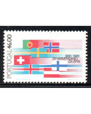 1985 Portugal - Aniversário da EFTA 36.645 Mnt