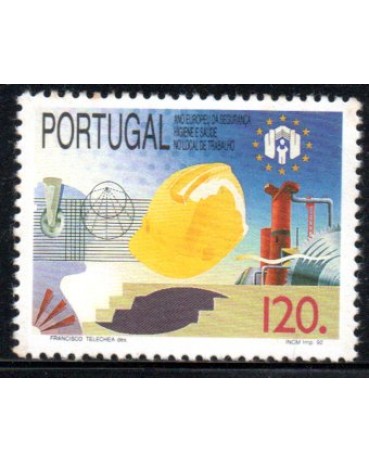 1992 Ano Europeu da Segurança, Higiene e Saúde no Local de Trabalho 36.651 Mint