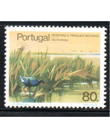 1985 Portugal Reserva e Parques Naturais Ria Formosa 36.655 Mint