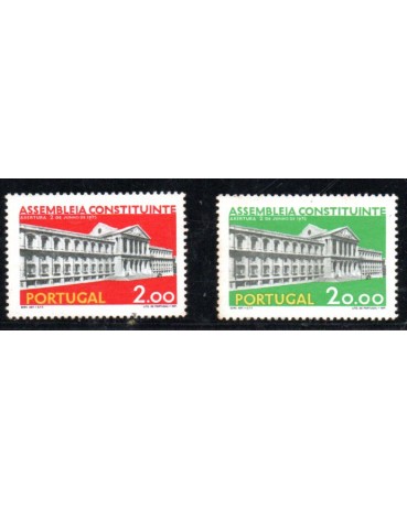 1975 Portugal - Abertura da Assembléia Constituinte 36.658 Novo