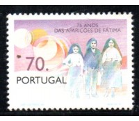 1992 Portugal - 75 Anos das Aparições de Fátima 36.661 Mint
