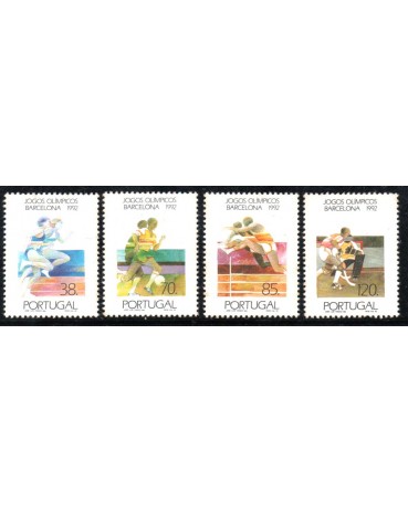 1992 Portugal - Jogos Olimpicos em Barcelona 36.669 Novos com Goma