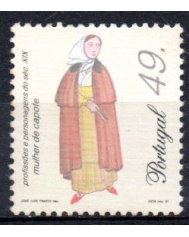1997 Portugal - Profissões e Personagens do Século XIX 36.671 Mint