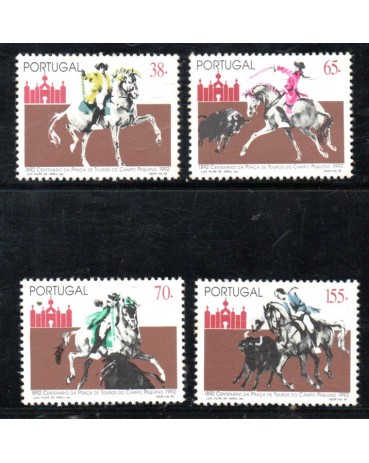 1992 Portugal Série Centenário da Praça dos Touros do Campo Pequeno 36.677 Mint
