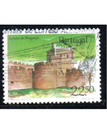 1986 Portugal - Castelo de Bragança 36.679 Carimbado