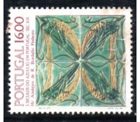 1984 Portugal - 5 Séculos de Azulejos em Portugal 36.685 Novo com Goma