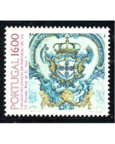 1984 Portugal - 5 Séculos de Azulejos em Portugal 36.688 Novo