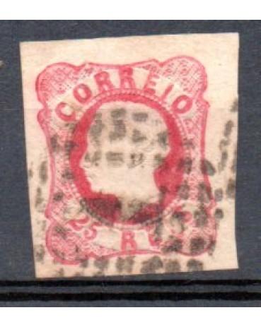 1862 Portugal - D.Luís I - 36.691 Carimbado