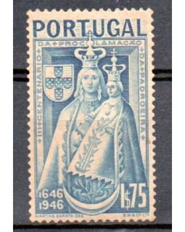 1946 Portugal - 3º Centenário da Proclamação de Portugal 36.693 Mint
