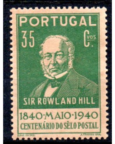 1940 Portugal - 1º Centenário do Selo Postal 36.698 Novo