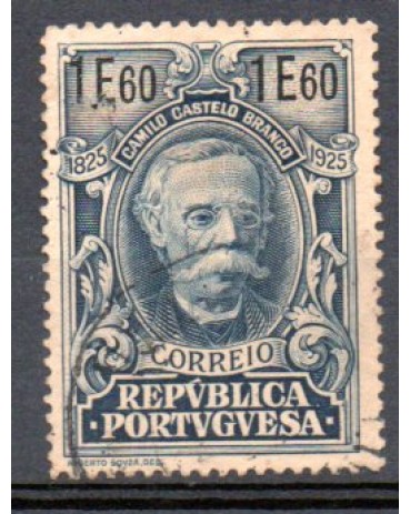 1925 Portugal - Centenário do Nascimento de camilo Castelo Branco 36.706 Carimbado