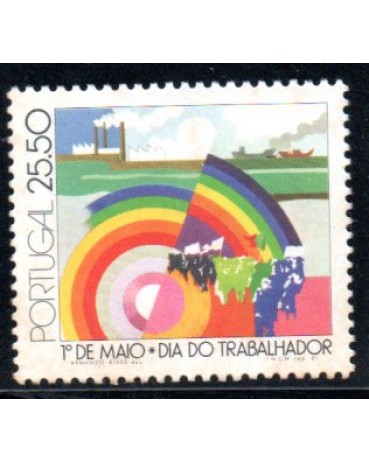 1981 Portugal - 1º de Maio dia do Trabalhador 36.725 Mint