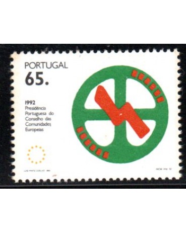 1992 Portugal - Presidência Portuguesa do Cinselho das Comunidade Européias 36.731 Mint