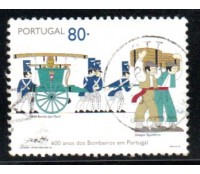 1995 Portugal - 600 Anos dos Bombeiros em Portugal 36.732 Carimbado
