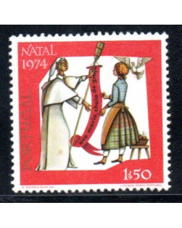 1974 Portugal - Natal 36.738 Novo com Goma
