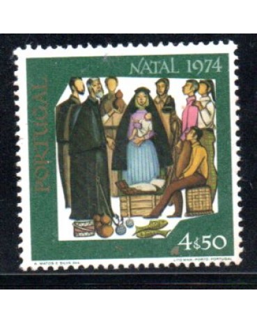 1974 Portugal - Natal 36.739 Novo com Goma