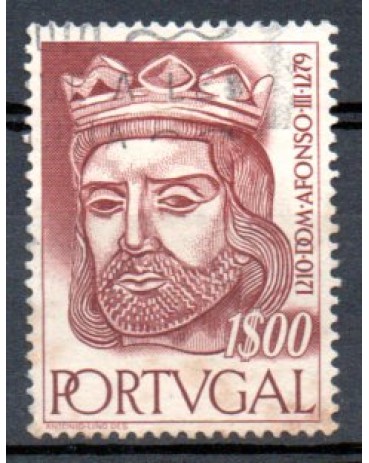1955 Portugal - Reis de Portugal da 1ª Dinastia 36.743 Carimbado