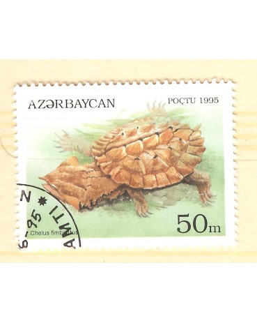 AZERBAIDJÃO CARIMBADO SEM USO 1995  50M  2881