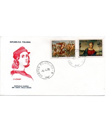 Itália 1970 FDC Genova Filatélico 36.749