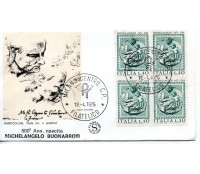 Itália 1975  Fdc Michelangelo 36.754